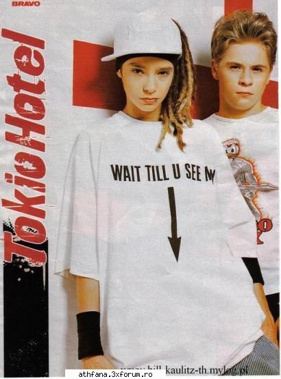 de ce va place tomitza? - pai eu ce sa zic....imi place super mult...pur si - TOm Kaulitz